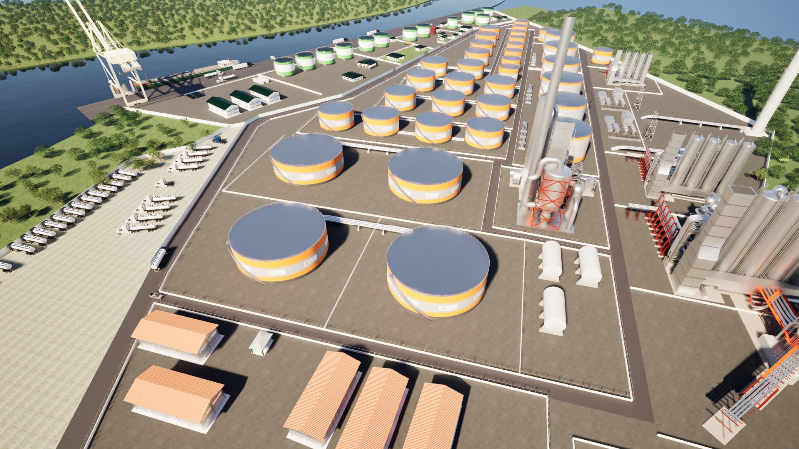 Export Jetty Blueprint